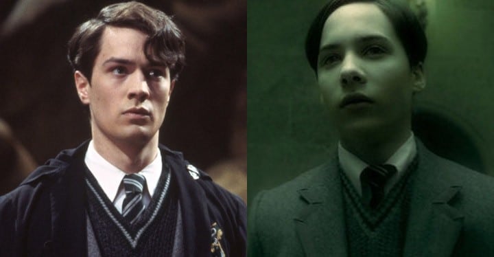 (ซ้าย) Christian Coulson - ห้องแห่งความลับ (ขวา) Frank Dillane - เจ้าชายเลือดผสม