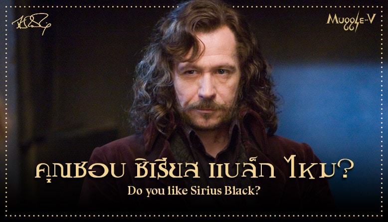 คุณชอบ ซิเรียส แบล็ก ไหม?