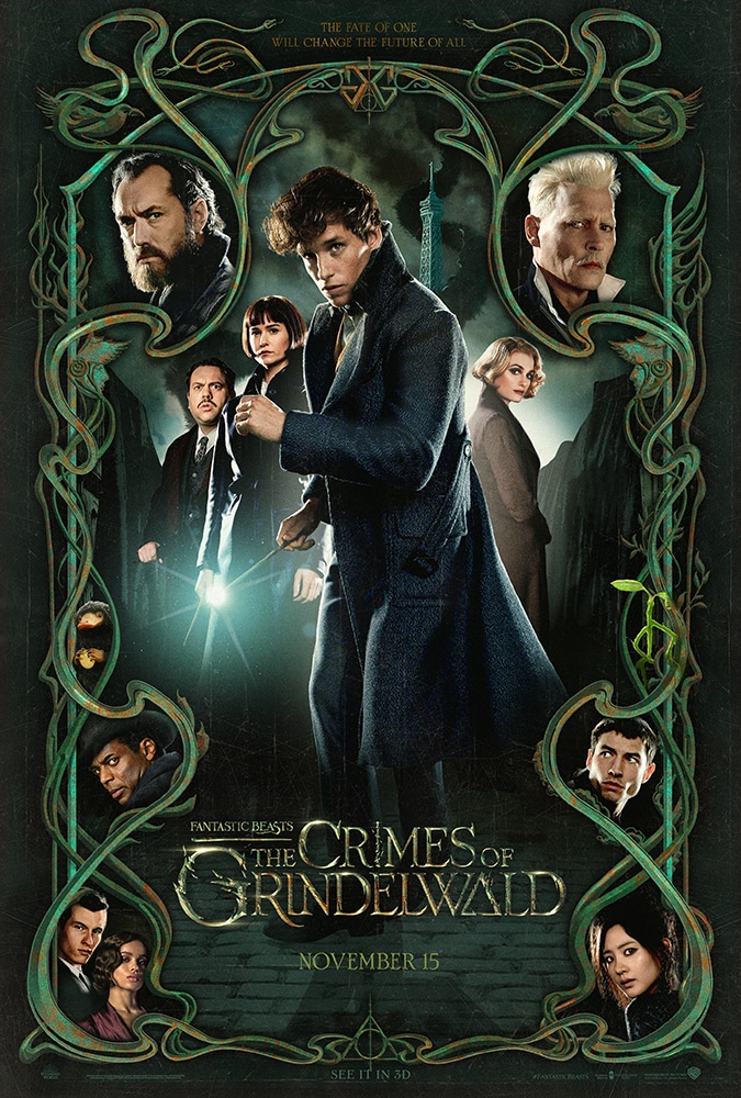 โปสเตอร์ Fantastic Beasts: The Crimes of Grindelwald โดย MinaLima