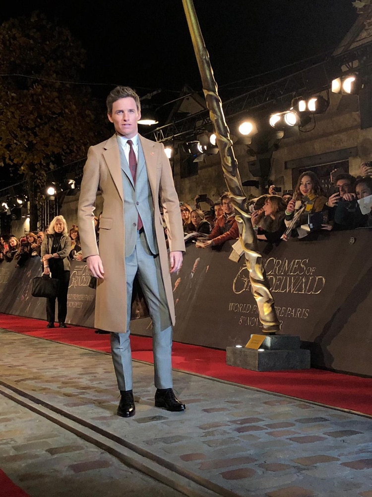 Eddie Redmayne รับบท นิวท์ สคามันเดอร์