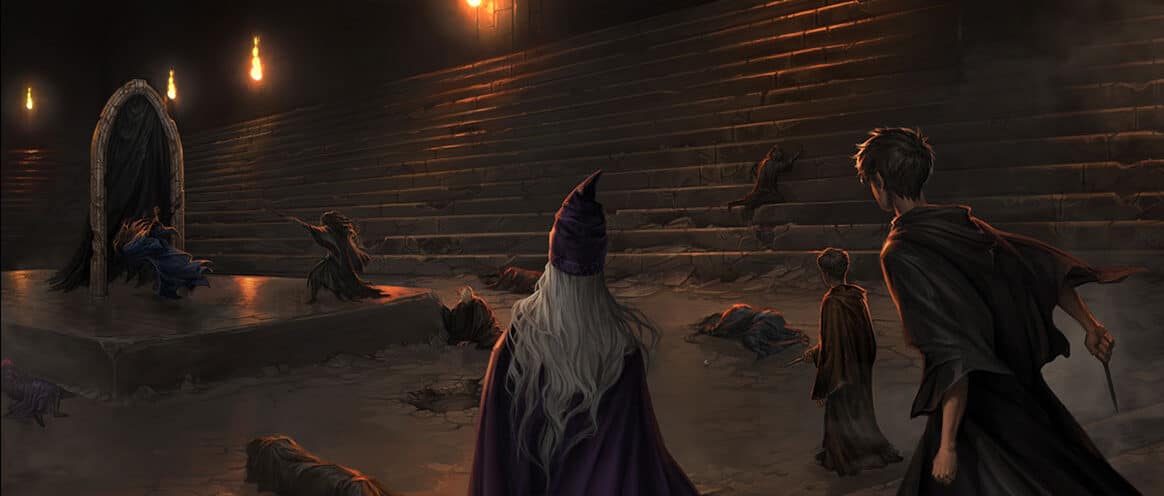 ภาพก้องมรณะ โดย Pottermore
